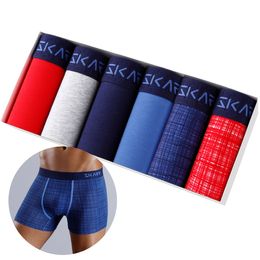 Underpants 6Pcs Set Boxers Men Underwear Boxershorts Men's Panties Male Homme Sexy Underware Boxer Shorts Calzones Trunks Luxury 230131