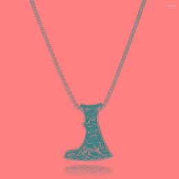 Pendant Necklaces European And American Fashion Blockbuster Thunder God Hammer Series Gothic Men's