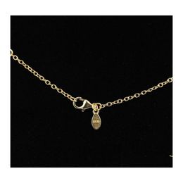 Chains Authentic 925 Sterling Sier 50Cm 70Cm 90Cm Necklace Chain Fit European Jewellery Rose Goldcolor 210323 719 Q2 Drop Delivery Nec Dhjol