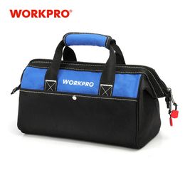 Tool Bag WORKPRO Hand Bag Electrical Tool Bag Waterproof Wear-Resistant Storage Toolkit 230130