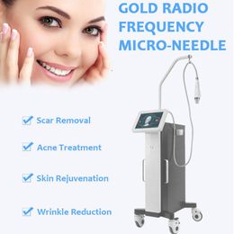 2023 Beauty Instrument Golden Radio Frequency Secret Rf Microneedle 64pin 25pin 10pin Needle Rf Fractional Microneedling Machine