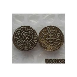 Arts And Crafts Uk02 1 Penny King Coenwf Of Mecia 796 821 Ancient Uk Drop Delivery Home Garden Dh5Bm