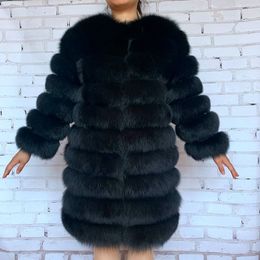 Women's Fur Faux Fur style 4in1 real fur coats Women Natural Real Fur Jackets Vest Winter Outerwear Women fur coat high quality fur Clothes 230130