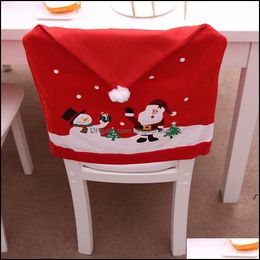 Christmas Decorations Chair Er Decor Santa Claus Kitchen Table Ers Holiday Home Decoration House De Chaise Paf11783 Drop Delivery Ga Otkyw