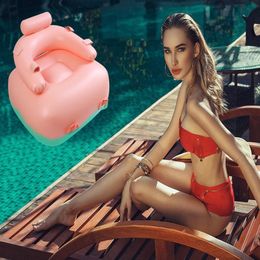 Pink Novelty Beach Inflatable Sex Dolls Mannequin Beanbag Sofa Auxiliary Wedge Sexy Body Position Cushion Toys Lovers Furniture D214