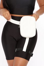 Waist Bags BQ Fashion INS Trendy Stylish Women Leg Belt Leather Cool Girl Bag Fanny Pack For Outdoor Hiking Motorcycle 230131243Z