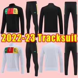 Long sleeve 22 23 Cameroon Soccer tracksuits Nations Team ABOUBAKAR Mens CHOUPO-MOTING BAHOKEN BASSOGOG GANAGO EKAMBI Home Away 3rd Red Football Shirts training