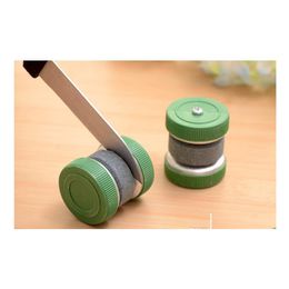 Sharpeners Fast Grindstone Round Shape Sharpening Stone Knife Sharpener Home Kitchen Sn468 Drop Delivery Garden Dining Bar Knives Ac Dhsme