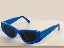 0243 Out Blue Cat Eye Sunglasses for Women Designer Sunglasses Sun Glasses Shades outdoor UV400 Eyewear with Box