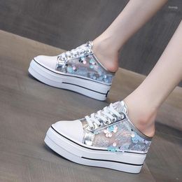 Slippers Summer Casual Sneakers Outdoor Wedges Heels Slides Shoes Woman Sandals Comfort Platform Mujer Size 34-40