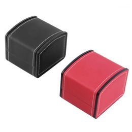 Watch Boxes & Cases Luxury Hard Box Gift Leather With Pillow Jewellery Packaging For Bangle Wristwatch Box1