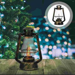 Strings Kerosene Lamp Lantern Oil Light Led Miniature Lamps Christmas Hanging Mini Vintage Decor Retro Halloweenornament Lights