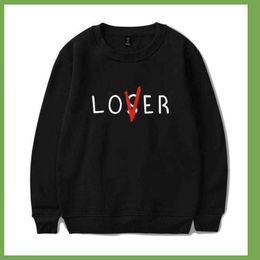 Men's Hoodies Sweatshirts Mens Bluza Pennywise Loser Lover Hoodie Pullover Casual Los/ver Kpop Long Sleeve Movie