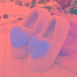 Slippers Retail!!! Lovely Ladies Home Floor Soft Women Indoor Outsole Cotton-Padded Shoes Female Cashmere Warm Casual