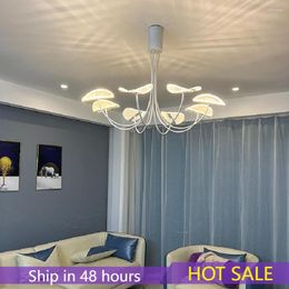 Chandeliers Living Room Lamp Chandelier Simple Modern Design Artistic Creativity Nordic French Light Luxury Dining