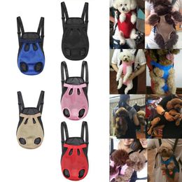 Dog Car Seat Covers 40%Pet Carrier Backpack Adjustable Front Cat Legs Tail Out Chest Travel Bag