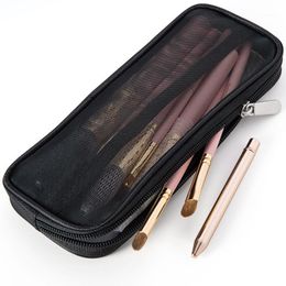 Cosmetic Bags 1Pcs Makeup Brush Bag Portable Professional Cosmetics Travel Brushes Holder Case Beauty With Zipper Make Up Tools & Cases