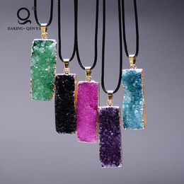 Pendant Necklaces Fashion Jewellery Latest Design Custom Stone Tassel Necklace