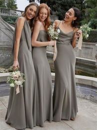 New Bridesmaid Dress Premium Light Luxury ash Greensen Formal Dresses A0003