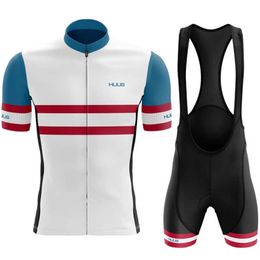 Sets HUUB Jersey 2022 Triathlon Men Set Short Sleeve Breathable MTB Maillot Ropa Ciclismo Summer Cycling Clothing Z230130