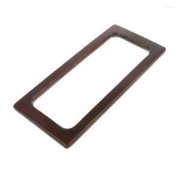 Storage Bags Wooden Rectangle Shaped Handles Replacement For DIY Making Bag Handbags Purse Shopping Tote