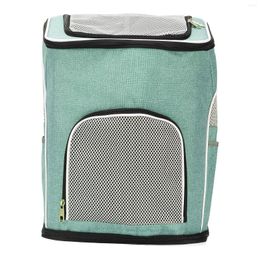 Dog Car Seat Covers Carrier Backpack Foldable Safe Easy To Clean Oxford Cloth Pet Ventilated With Side Pockets For Travel
