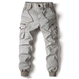 Men's Pants Cargo Men Jogging Casual Cotton Full Length Military Mens Streetwear Work Tactical Tracksuit Trousers Plus Size 230131