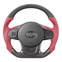 Customised Carbon Fibre Steering Wheel kit for Toyota Supra A90 Racing Wheel