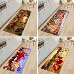 Carpets Kitchen Mat Bathroom Rug Bedroom Living Room Floor Merry Christmas Welcome Door Indoor Home Decoration