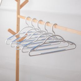 Hangers 5pcs Non-slip Clothing Rack Plastic Dip Hanger Dormitory Household Clothes Wet And Dry Baby Drying