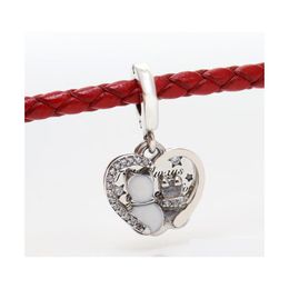 Charms 925 Sterling Sier Beads Cats Hearts Dangle Charm Fits European Style Jewelry Bracelets Necklace 497 H1 Drop Delivery Findings Dhhan
