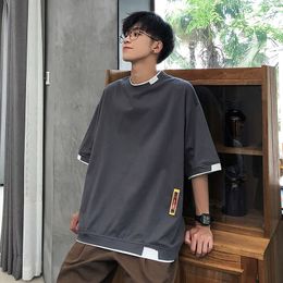 Men's T-Shirts Oversize Cotton Men Mens Summer shirts Oversized ee s 5XL Casual ee for Man Streetwear Big Size 230131