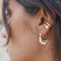 Backs Earrings Timeless Wonder Zirconia Geo Twist Snake Earcuff For Women Designer Jewelry Punk Runway Fake Piercing Goth Ins Brincos Top