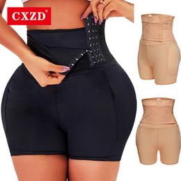 Women's Shapers CXZD Women Hip Pads Waist Trainer Shapewear Body Shapers Fake Ass Buttocks Butt Lifter Padded Push Up Panties Booties Enhancer 230131