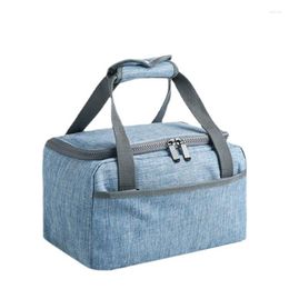 Dinnerware Sets Japanese-Style Large Capacity Thermal Bag Aluminium Foil Thickening Out Lunch Box Office Workers Rice Handbag