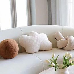 Pillow Multicolor Exquisite Stuffed Cloud Doll Throw Ornament Plush Fully Filled For Living Room