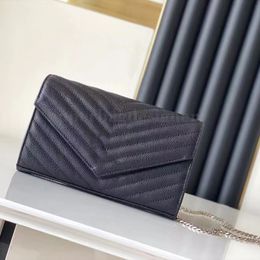 7A Luxury Designer Bag handbags Shoulder Chains crossbody Evening bags purses Genuine leather Original Box Messenger Purse with card holder slot clutch wallet