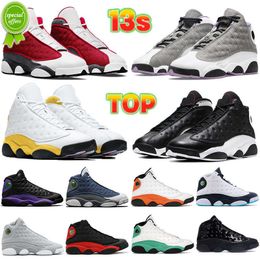 NEW OG 2022 Top 13 13s men women Basketball Shoes Houndstooth university gold obsidian powder blue Red Flint Reverse He Got Game