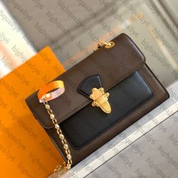 LL10A Mirror Quality Shoulder Bag Luxury Crossbody Bag Leather Chain Bag and Exquisite Packaging