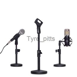 MP3/4 Docks Cradles Professional Adjustable Foldable Desktop Table Holder Microphone Tripod MIC Stand Mount Clip Mount Shock For Karaoke x0731