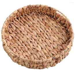 Dinnerware Sets Jewellery Plate Home Storage Bin Rattan Stand Creative Basket Cookie Tray Fruit Toys Decorate