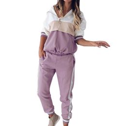 Two Piece Dress Tracksuit For Women Womens Set Outfits Hoodie Sweatshirt Sweatpants Sweatsuits Sets Jogging Suit Female Drop Delivery Dhisu