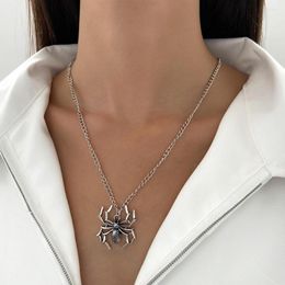 Pendant Necklaces Simple Spider Necklace Street S Punk Three-dimensional Insect Personality