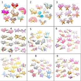 Hair Accessories 16Pcs/Set Claw Small Clips Hairpin For Girls Kids Children Toddlers Tiny Headwear
