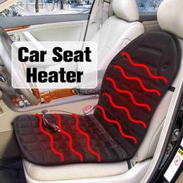 Car Seats Universal Car Heated Seat Cushion 12V Heated Seat Covers Adjustable Car Heating Pad Cushion 1 Pair Auto Electric Heated Cushion x0801