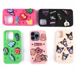 Other Shoe Parts Accessories Selling In Stock Mti Colour Sile Mobile Phone Cases Diy Charms Case Drop Delivery Jewellery Findings Compone Dhfd6