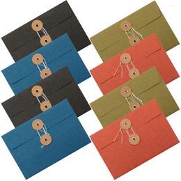 Gift Wrap String Paper Pockets Office Multifunctional Envelopes Creative File Bags Convenient