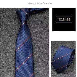 2022 Men Neck Ties Designer Ties Fashion Mens Neckties Letter Print Business Leisure Handmade Cravat Silk 668bg1c274p