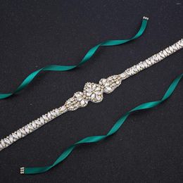 Wedding Sashes NZUK Crystal Rhinestones Belt Luxury Bridal Belts For Bridesmaid Women Ladies Dress Gown Decoration4912948180M