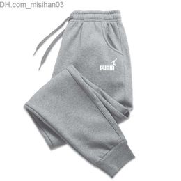 Men's Pants Autumn and Winter Wool Men's Trousers Fashion Brushed Casual Pants Jogging Sports Pants Harajuku Style Sports Pants Z230801